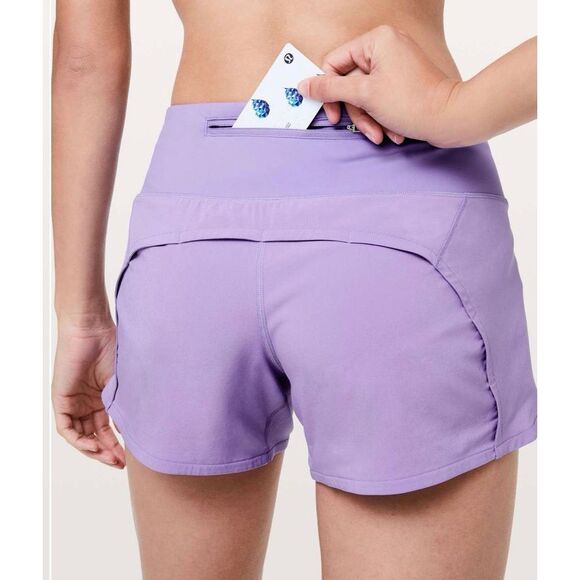 Lululemon Run Times Short II *4" Enchanted Iris 10 - Picture 1 of 10